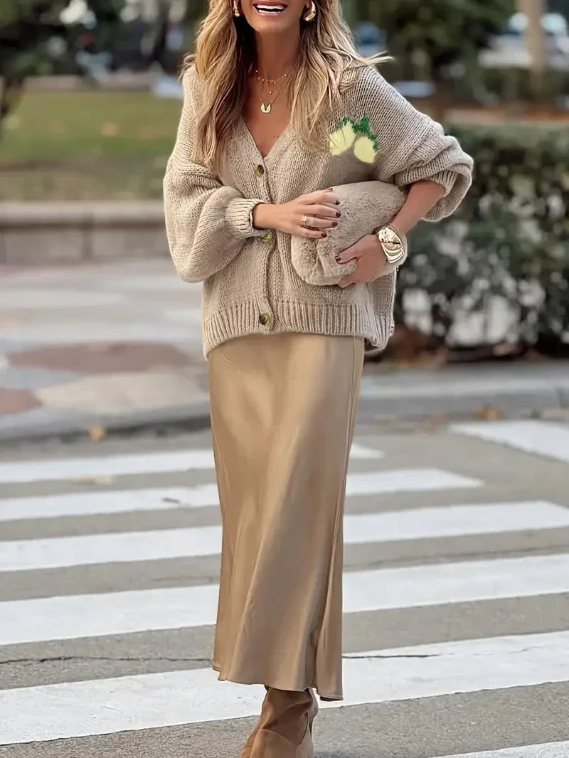 Women's Lemon Cardigan