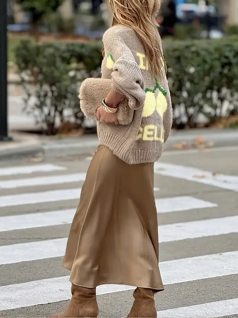 Women's Lemon Cardigan